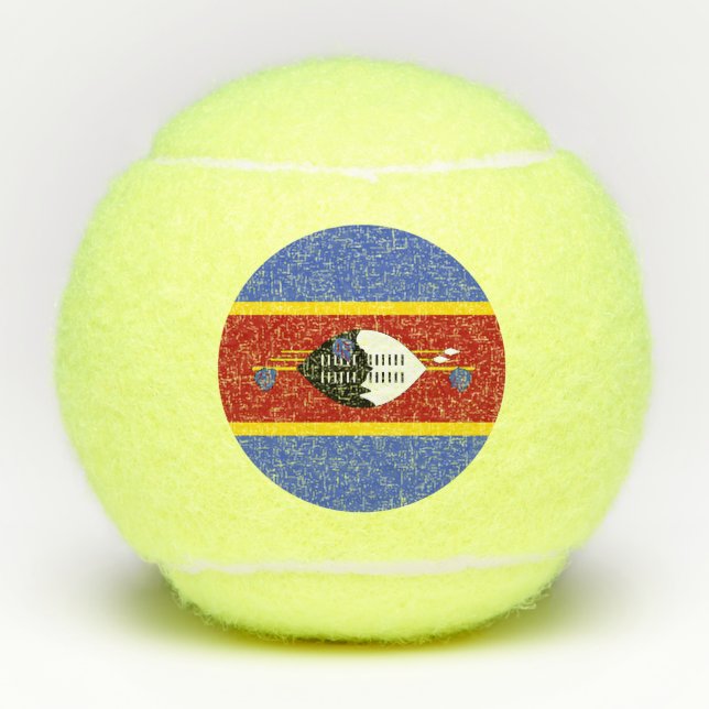 Swasiland Tennisbälle (Vorderseite)