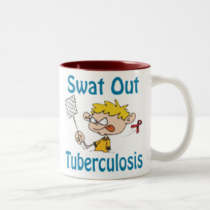 Swat-heraus Tuberkulose-Tasse Zweifarbige Tasse
