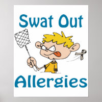 Swat Out Allergien Poster