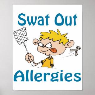 Swat Out Allergies Poster