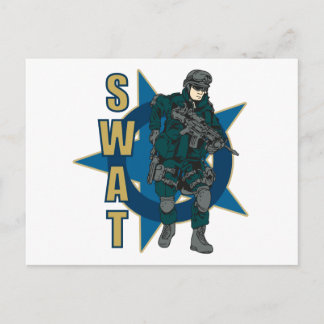 SWAT POSTKARTE