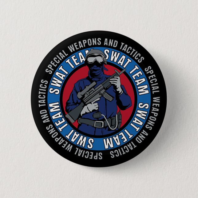 SWAT-Team Button (Vorderseite)