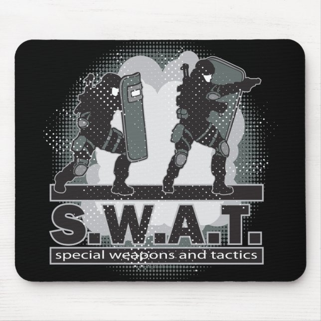 SWAT-Team-Eingang Mousepad (Vorne)