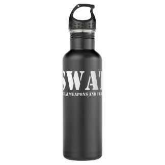 SWAT Team Police SWAT Team  Edelstahlflasche