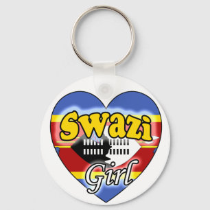 Swazi Girl Schlüsselanhänger