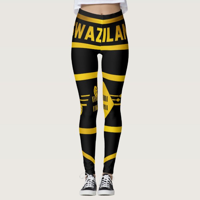 Swaziland Emblem Leggings (Vorderseite)
