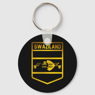 Swaziland Emblem Schlüsselanhänger