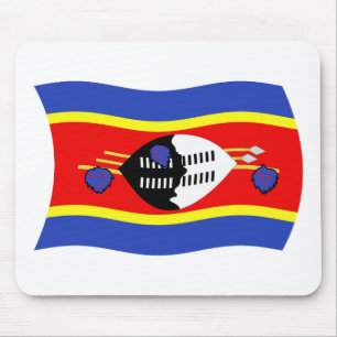 Swaziland Flag Mousepad