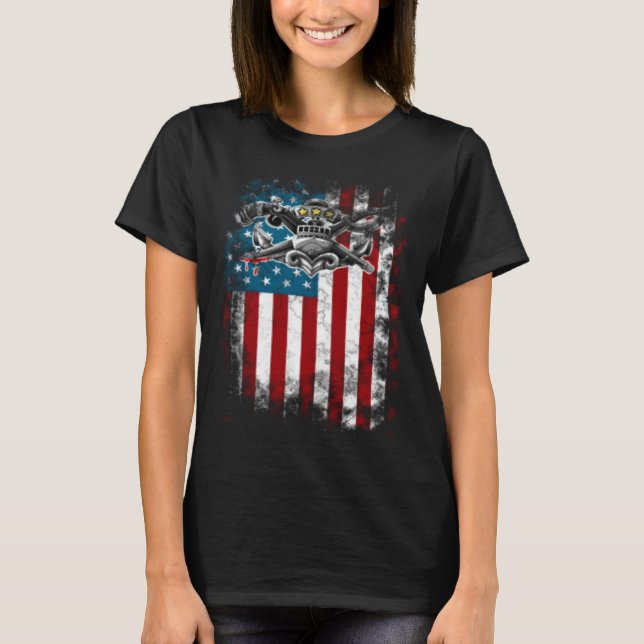 SWCC DBG OLD GLORY Front & Back Graphic T-Shirt (Vorderseite)