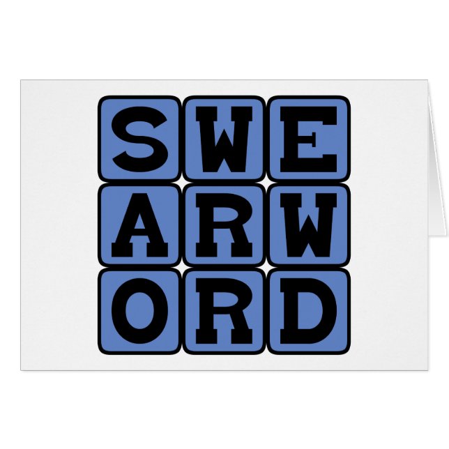 Swear Word, Curse Word (Vorderseite (Horizontal))