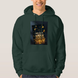 Sweat à capuche 2026 - Pullover vert forêt profond