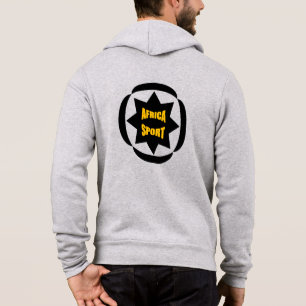 Sweat à capuche Canvas bruyère homme AFRICA SPORT 
