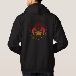 Sweat à capuche crâne