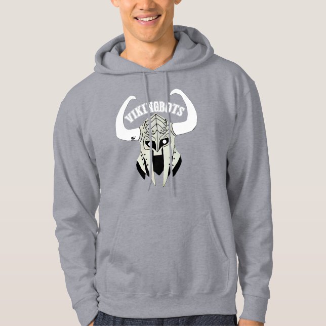 Sweat à capuche d'équipe de robotique (Devant)