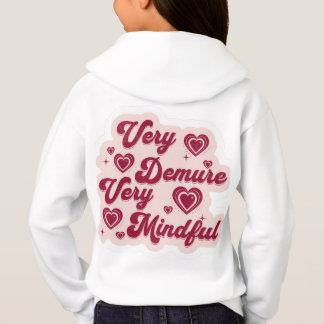 Sweat à capuche design Cœur Cutsey