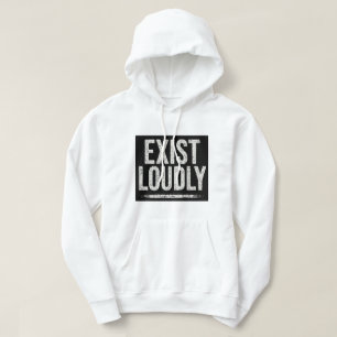 Sweat à capuche Exist Loudly Bold Statement