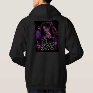 Sweat à capuche gothique anime NTII SWG