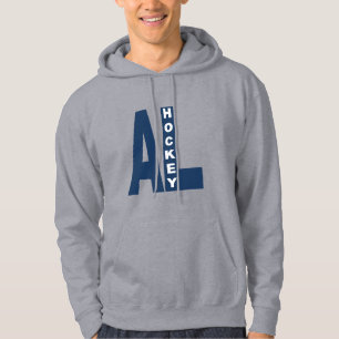 Sweat à capuche gris ALBERTA HOCKEY