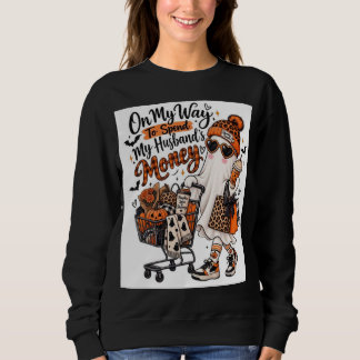 Sweat à capuche Halloween Fantôme Boo