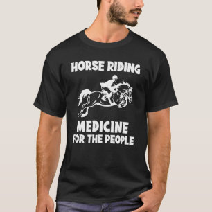 Sweat à capuche long Horse Is Medicine For The Peo