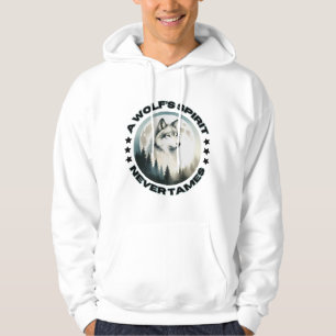 Sweat à capuche Loup