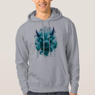 Sweat à capuche Loup à la glace qui goutte
