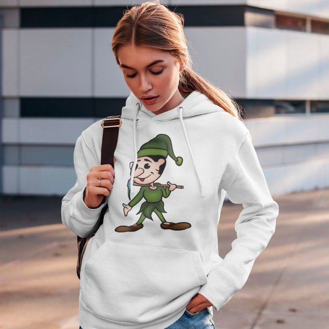 Sweat à capuche Nain Vert (Créateur téléchargé)
