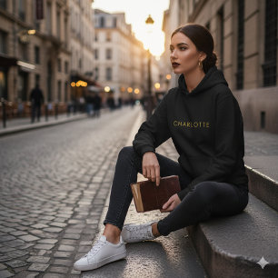 Sweat à capuche personnalisé confortable et élégan