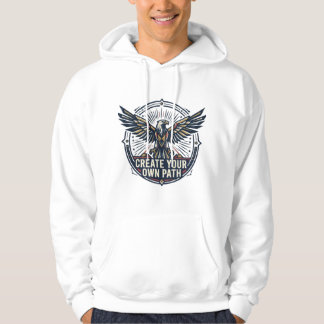 Sweat à capuche personnalisé graphique d'aigle
