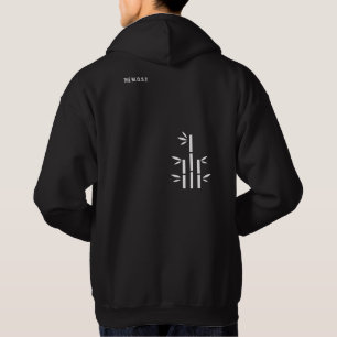 Sweat à capuche pour adulte (noir)