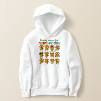 Sweat à capuche pour enfants de Number Day | Activ