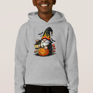 Sweat à capuche pour enfants Gnome d'Halloween