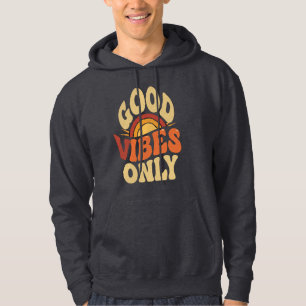 Sweat à capuche pour homme – Good Vibes Only, Conf