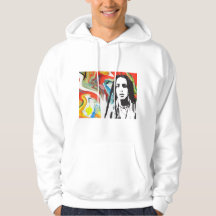 Sweat à capuche pour hommes d'art portoricain