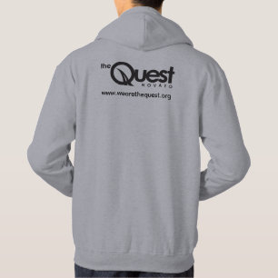 Sweat à capuche Quest avec logo
