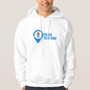 Sweat à capuche 'Servir la joie dans chaque fuseau