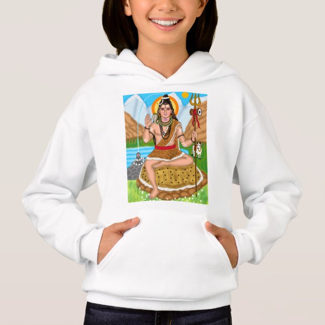 Sweat à capuche Shiva (Devant)