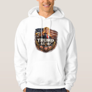 Sweat à capuche Trump 45/47