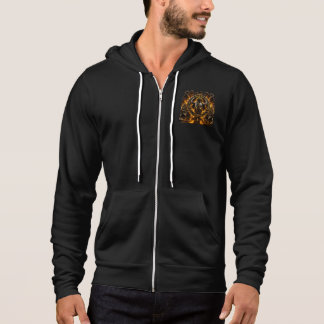 Sweat à capuche Viking Corne Noire – Casque enflam