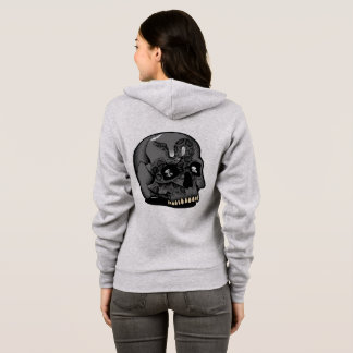 Sweat à capuche zip pour femmes