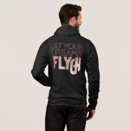Sweat à capuche zippé de style Motivational Gold