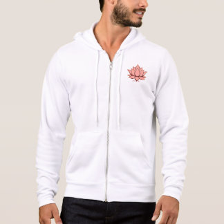 Sweat à capuche Zippered Lotus Pond