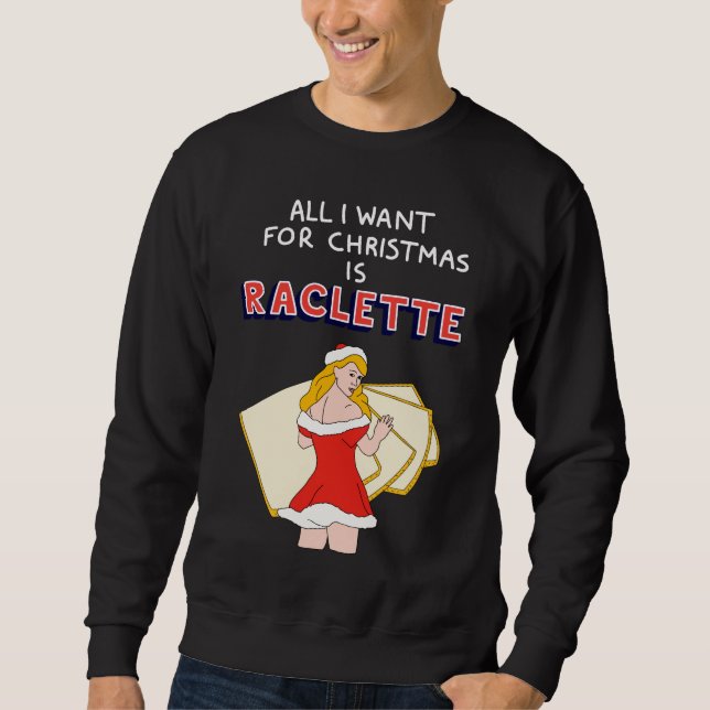 Sweat All I want for Christmas Sweatshirt (Vorderseite)
