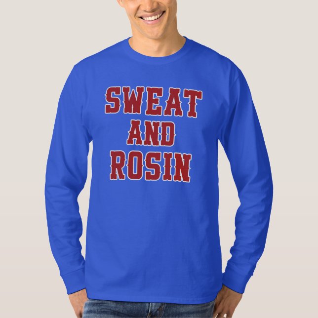 Sweat And Rosin - New York Baseball Player T-Shirt (Vorderseite)