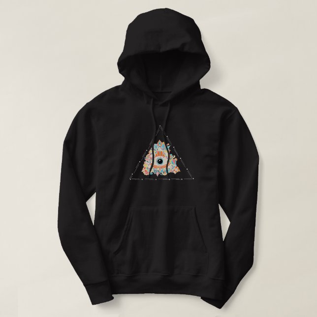 Sweat „beleuchtet " hoodie (Design vorne)