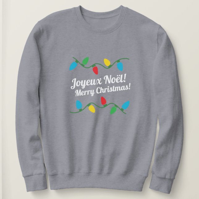 Sweat de Noël moche (Design devant)