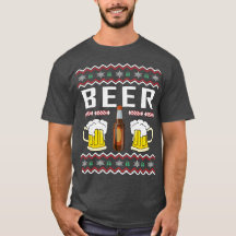 Sweat de Noël moche de bière