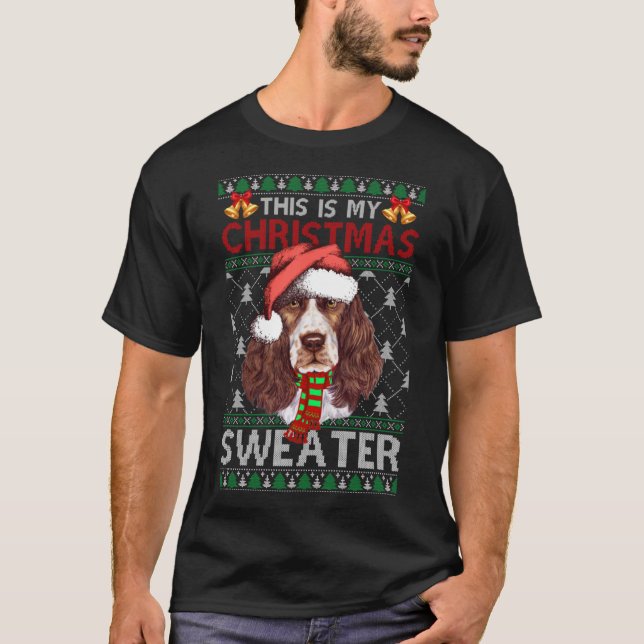 Sweat de Noël Père Noël Springer anglais (Devant)