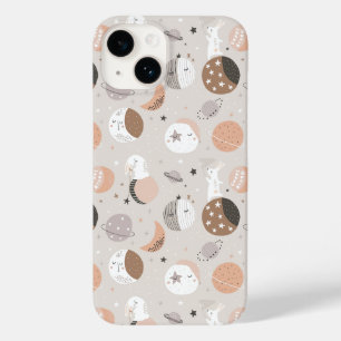 Sweat Dream Bunnies im Weltraummuster Case-Mate iPhone 14 Hülle