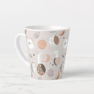 Sweat Dream Bunnies im Weltraummuster Milchtasse